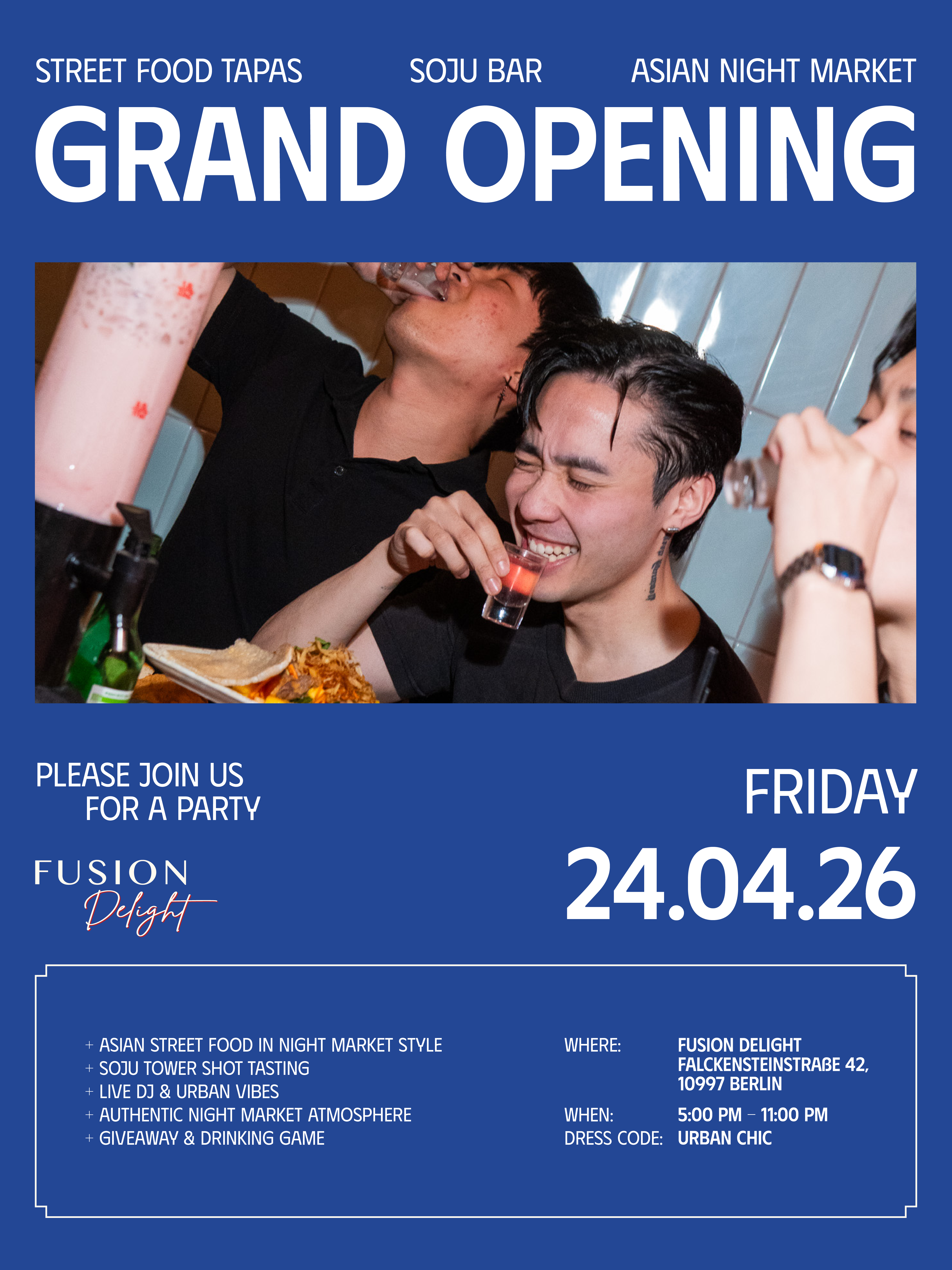 Grand Opening Party Berlin – Asian Night Market at Fusion Delight